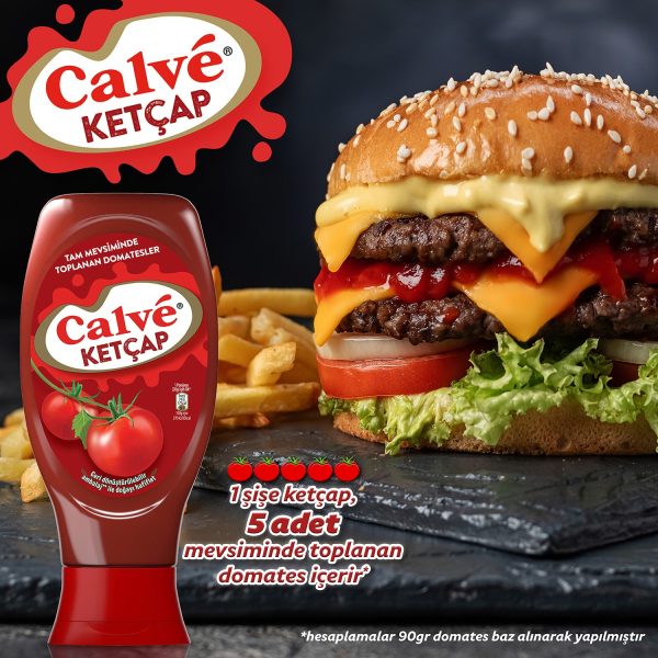 Calve Ketçap Mayonez Tatli Buyuk Set 600\540 - Görsel 3